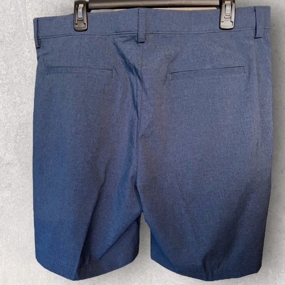 Men’s PGA TOUR GOLF SHORTS size 36 blue with elastic reinforced waist band NWOT - Picture 2 of 4